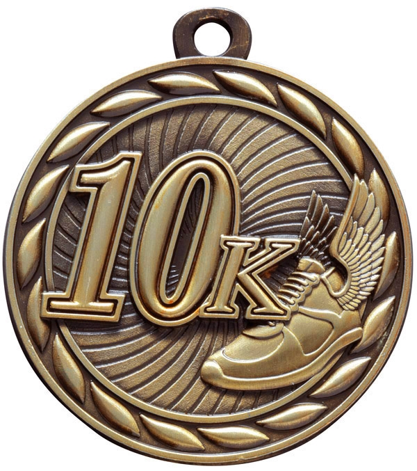 10K  Medal<BR> Gold Only<BR> 2 Inches