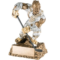 Hockey Trophy <BR> Monster <BR>6.75 Inches