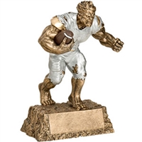 Monster<BR> Football Trophy<BR> 6.75 Inches