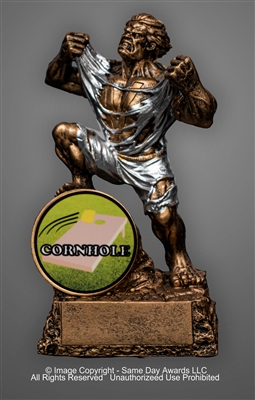 Monster Trophy<BR> Cornhole<BR> 6.75 Inches