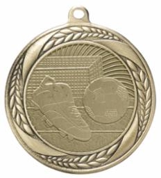 Laurel Wreath Soccer<BR> 2.25 Inch Medal