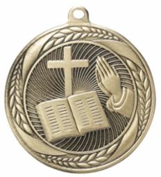 Inflation Buster<BR>Laurel Wreath Church <BR> 2.25 Inch Medal