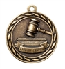 Student Council Medal<BR> Gold<BR> 2 Inches