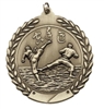 Budget Die Cast<BR> Karate Medal<BR> Gold/Silver/Bronze<BR> 1.75 Inch