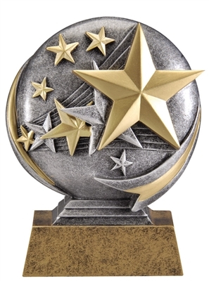 Mini Motion<BR> Star Trophy<BR> 5 Inches