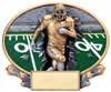 Football Explosion<BR>Plaque or Trophy<BR> 6 Inches