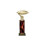 Flame Column<BR> Camaro Trophy<BR> 10-12 Inches