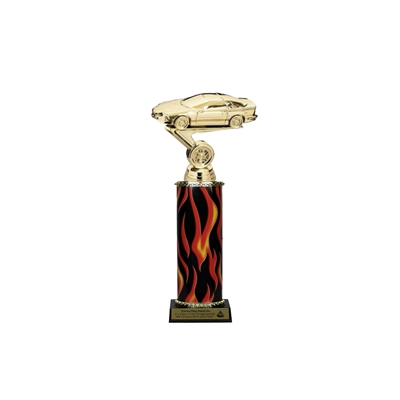 Flame Column<BR> Camaro Trophy<BR> 10-12 Inches