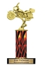 Flame Column<BR> Touring Motorcycle Trophy<BR> 10-12 Inches