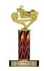 Flame Column<BR> SoftTail Trophy<BR> 10-12 Inches