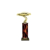 Flame Column<BR> Stock Car Trophy<BR> 10-12 Inches