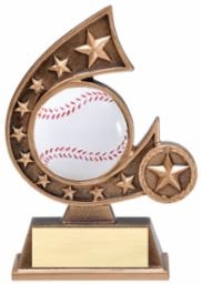 Comet Baseball Trophy<BR> 5.75 Inches