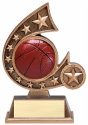 Comet Basketball Trophy<BR> 5.75 Inches