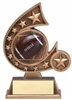Comet Football Trophy<BR> 5.75 Inches