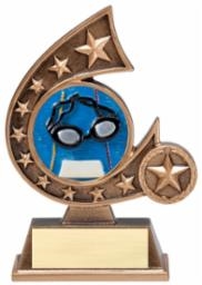 Comet Swimming Trophy<BR> 5.75 Inches