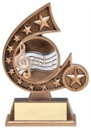 Comet Music Trophy<BR> 5.75 Inches