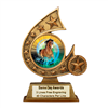 Comet Holograph Horse Trophy<BR> 5.75 Inches