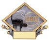 3-D BBQ <BR>Plaque or Trophy<BR> 6 Inches