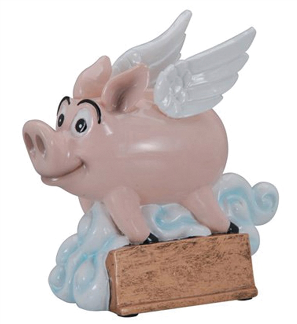 The Flying Pig Trophy<BR> 5.5 Inches