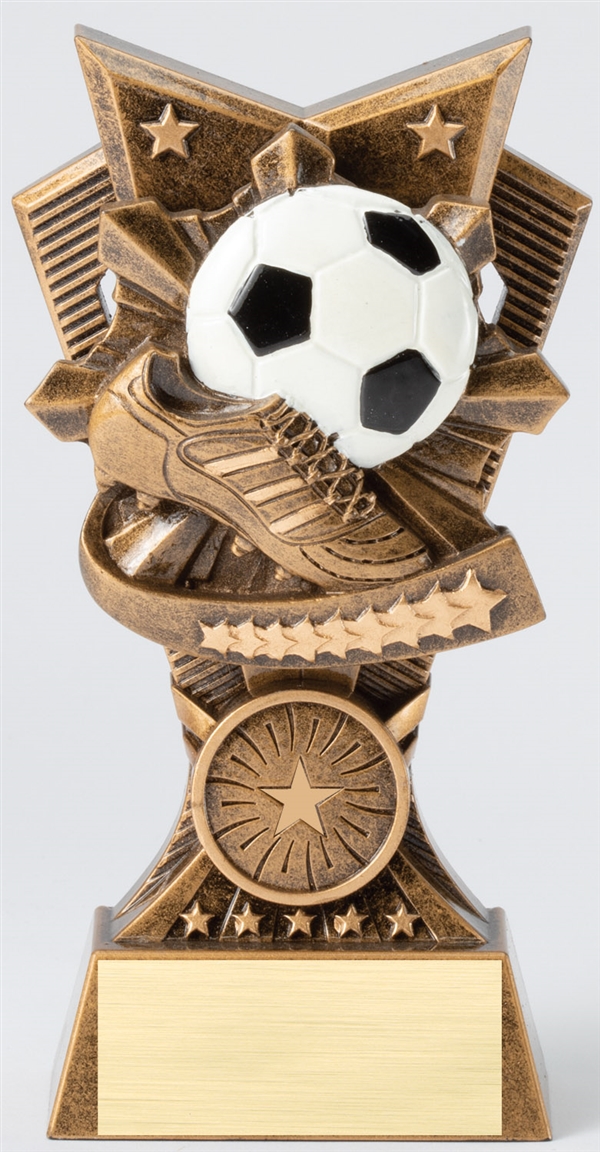 Champion V Soccer Trophy<BR> 6 Inches