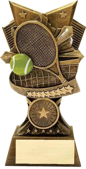 Champion V <BR>Tennis Trophy<BR> 6 Inches