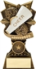 Champion V<BR> Cheerleader Trophy<BR> 6 Inches