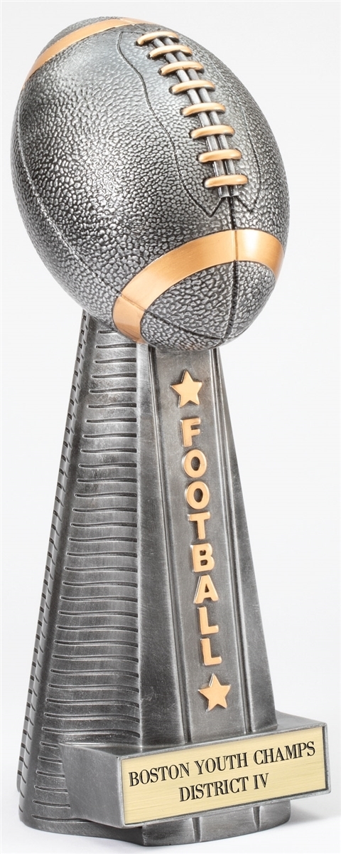 End Zone Tower<BR> Football Trophy<BR> 20  Inches