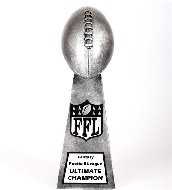 Super Vince<BR> Football Trophy<BR> 18 Inches