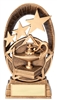 Radiant Star<BR> Lamp Trophy<BR> 6.5 Inches