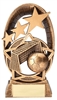 Radiant Star<BR> Soccer Trophy<BR> 6.5 Inches