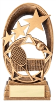 Radiant Star<BR> Tennis Trophy<BR> 6.5 Inches