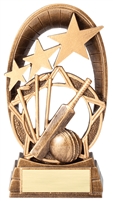 Radiant Star<BR> Cricket Trophy<BR> 6.5 Inches