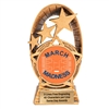Radiant<BR> March Madness Basketball TROPHY<BR> 7 Inches