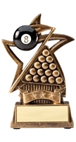 Star Billiards Trophy<BR> 6 Inches