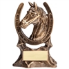 Premium Horse<BR> Head & Shoe Trophy<BR> 7 Inches