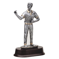 Male Darts Trophy<BR> 9.5 Inches