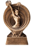 Saturn Series<BR> Cheerleading Trophy<BR> 6 Inches