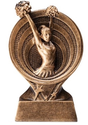 Saturn <BR> Cheerleading Trophy<BR> 6 Inches