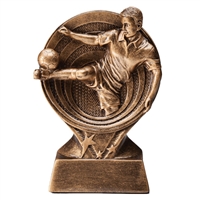 Saturn Male Soccer Trophy<BR> 6 Inches