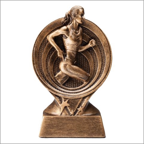 Saturn<BR> Female Track Trophy<BR> 6 Inches