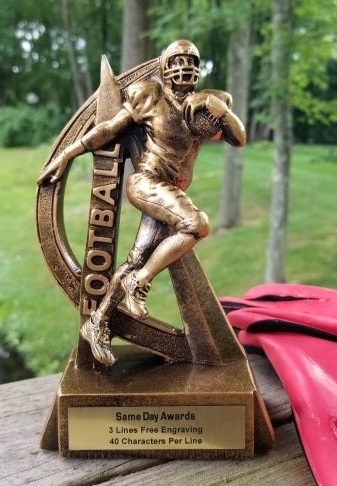 Ultra Football Trophy<BR> 6.5 Inches