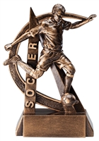 Ultra Male Soccer Trophy<BR> 6.5 Inches