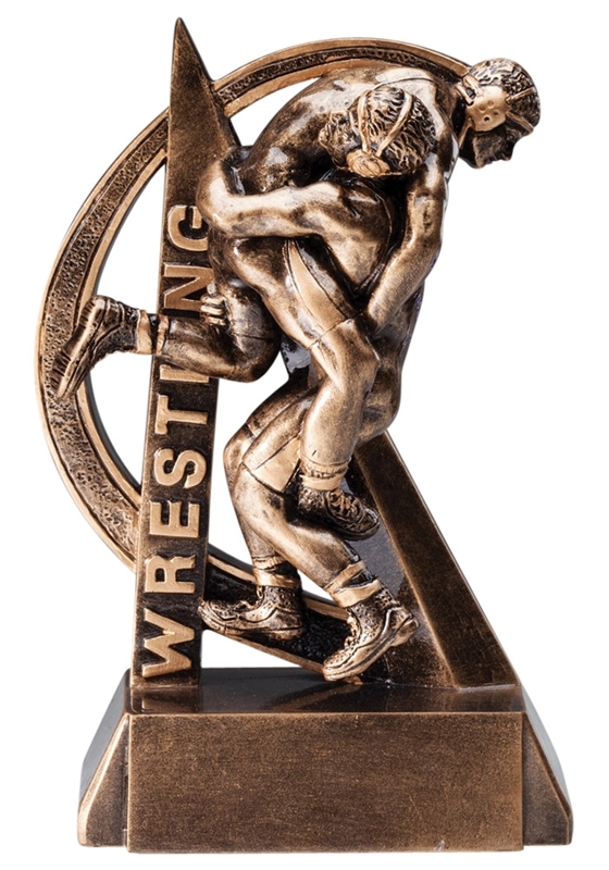 Ultra Wrestling Trophy<BR> 6.5 Inches
