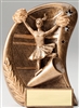 Curve Cheerleading Trophy<BR> 5.5 Inches