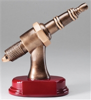 Spark Plug Trophy<BR> 6 Inches
