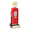 Gas Pump Trophy<BR> Your Custom Logo<BR> 10 Inches