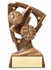 Delta Cheer Trophy<BR> 6.25 Inches