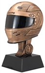Racing Helmet Trophy<BR> Premium Grade<BR> 7 Inches