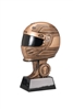 Racing Helmet Trophy<BR> Premium Grade<BR> 8.75 Inches