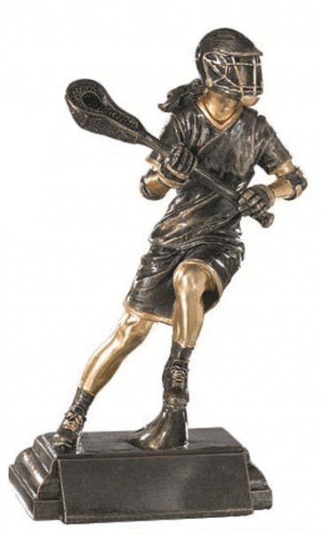 Freeman Classic<BR> Female Lacrosse Player Trophy<BR> 9.5 Inches